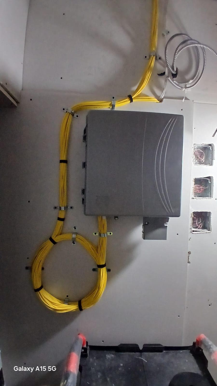 Structured cabling installation